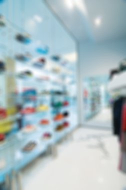 Arka plan alışveriş merkezi Tema bulanıklık