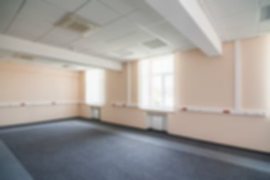 Ortak ofis binası iç arka plan bulanıklık
