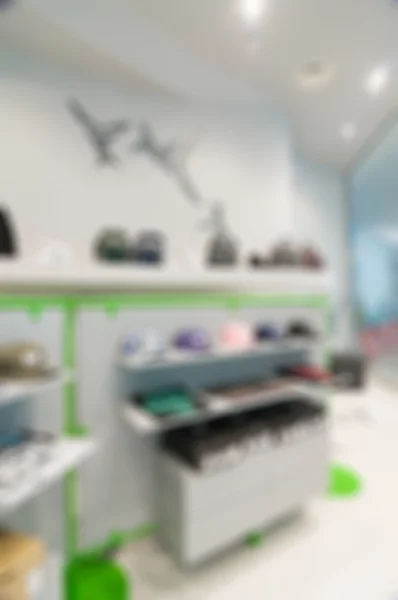 Abstract blur of clothing store — Stock Photo, Image