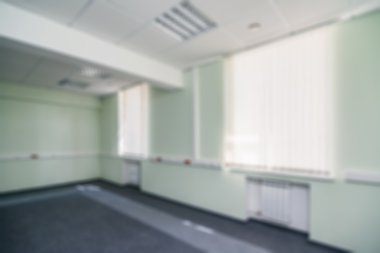 Ortak ofis binası iç arka plan bulanıklık