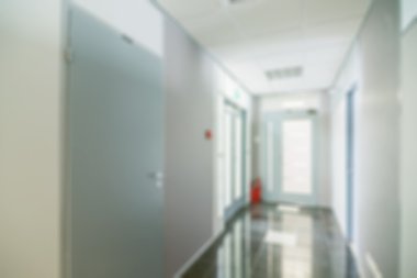 Ortak ofis binası iç arka plan bulanıklık