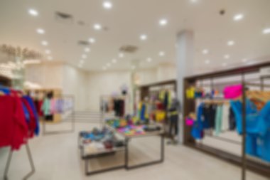 Mağaza arka plan bulanıklık