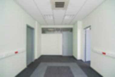 Ortak ofis binası iç arka plan bulanıklık