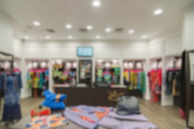 Mağaza arka plan bulanıklık