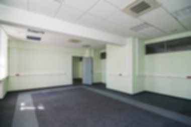 Ortak ofis binası iç arka plan bulanıklık