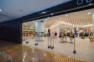 Mağaza arka plan bulanıklık