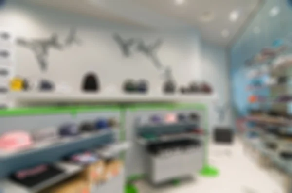 Abstract blur of clothing store — Stock Photo, Image