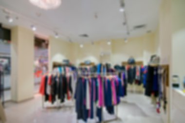 Mağaza arka plan bulanıklık