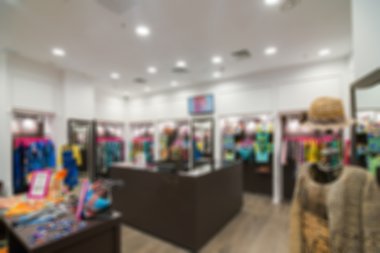 Mağaza arka plan bulanıklık