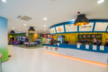 Mağaza arka plan bulanıklık