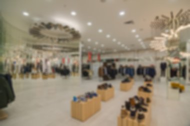 Mağaza arka plan bulanıklık