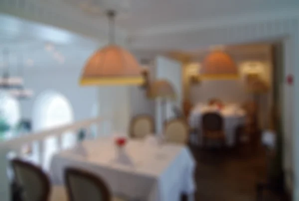 Restaurant verschwimmt Hintergrund — Stockfoto