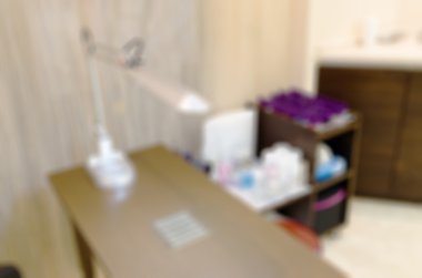 Arka plan bulanıklık modern Güzellik Salonu
