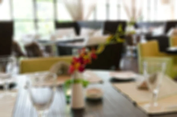 Restaurant blur background — Stock Photo, Image