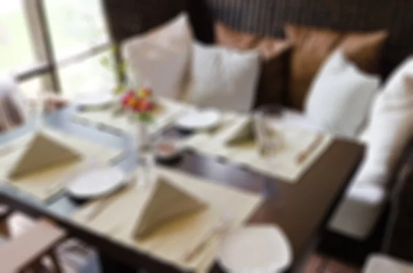 Restaurant blur background — Stock Photo, Image