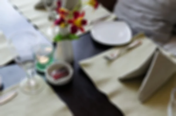 Restaurant blur background — Stock Photo, Image