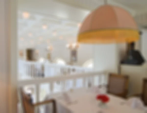 Restaurang oskärpa bakgrund — Stockfoto