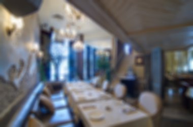 Restoran bulanıklık arka plan