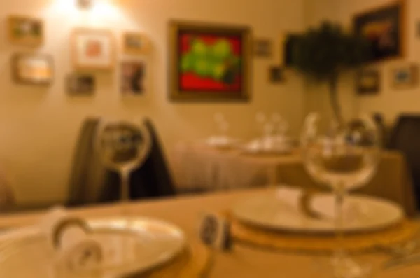 Restaurant vervagen achtergrond — Stockfoto