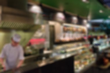 Restoran bulanıklık arka plan