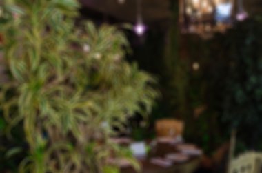 Restoran bulanıklık arka plan