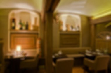 Restoran bulanıklık arka plan