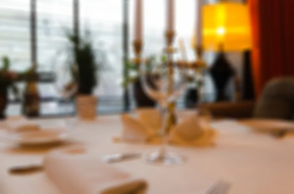 Restaurant verschwimmt Hintergrund — Stockfoto