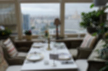 Restoran bulanıklık arka plan