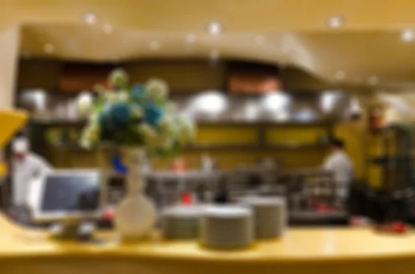 Restaurant blur background — Stock Photo, Image