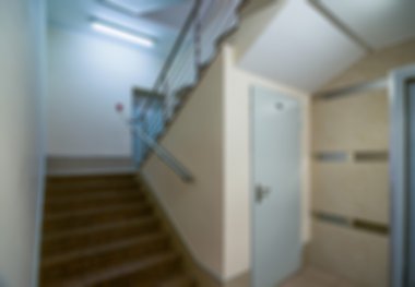 Ortak ofis binası iç arka plan bulanıklık