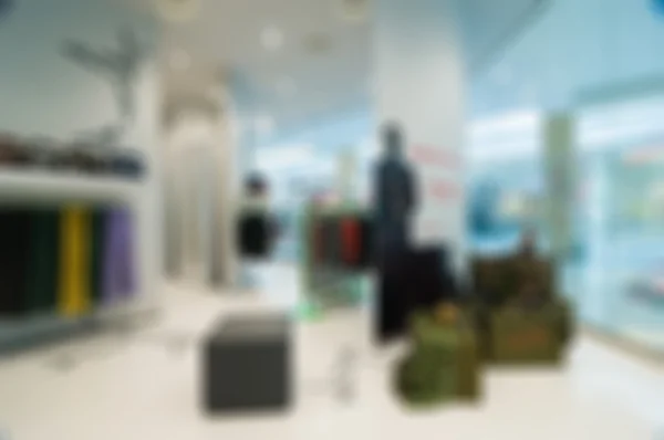 Borrão abstrato da loja de roupas — Fotografia de Stock