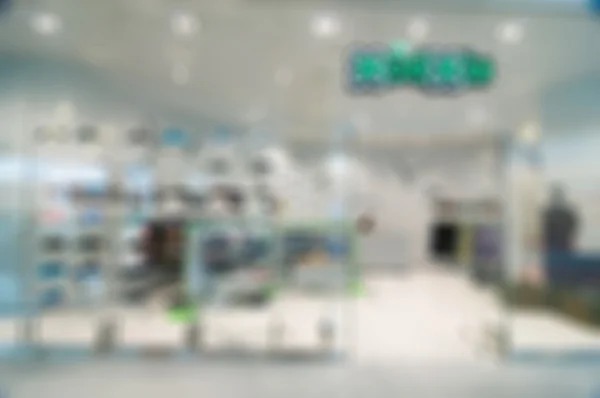 Abstract blur of clothing store — Stock Photo, Image