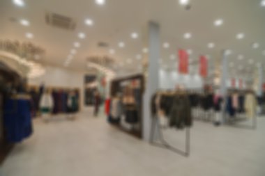 Mağaza arka plan bulanıklık