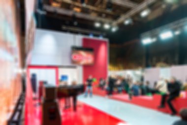 Sahne arkasında arka plan bulanıklık filme TV göstermek