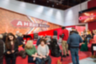 Sahne arkasında arka plan bulanıklık filme TV göstermek