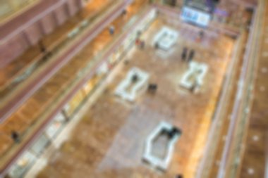 Mağaza arka plan bulanıklık