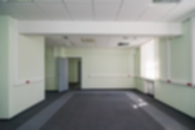 Ortak ofis binası iç arka plan bulanıklık