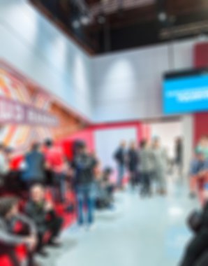 Sahne arkasında arka plan bulanıklık filme TV göstermek