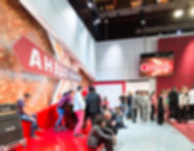 Sahne arkasında arka plan bulanıklık filme TV göstermek