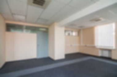 Ortak ofis binası iç arka plan bulanıklık