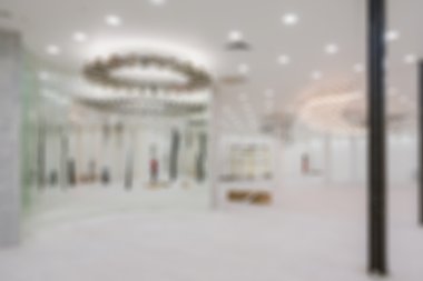 Mağaza arka plan bulanıklık