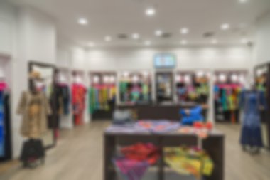 Mağaza arka plan bulanıklık