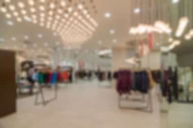 Mağaza arka plan bulanıklık