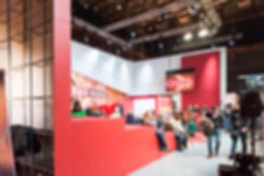 Sahne arkasında arka plan bulanıklık filme TV göstermek