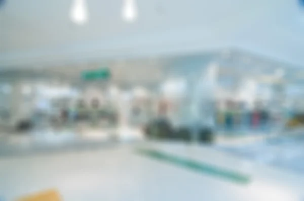 Abstract blur of clothing store — Stock Photo, Image