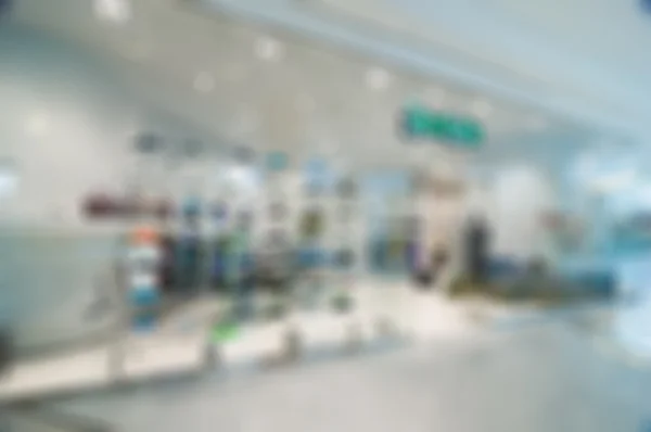 Abstract blur of clothing store — Stock Photo, Image