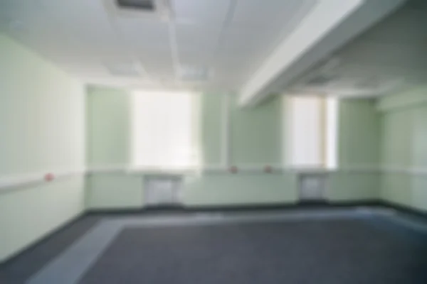 Escritório comum edifício interior borrão fundo — Fotografia de Stock