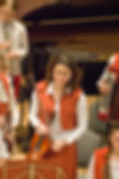 Classical concert blur background — Stock Photo, Image