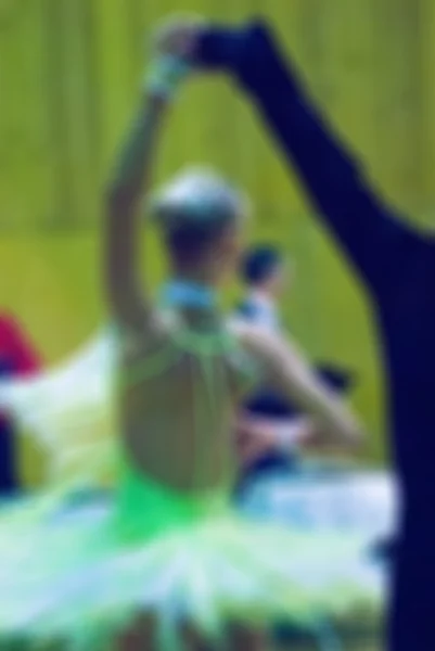 Бальний танцювальний конкурс розмитий фон — стокове фото
