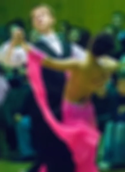 Ballroom dance competition blur background — Stock Photo, Image